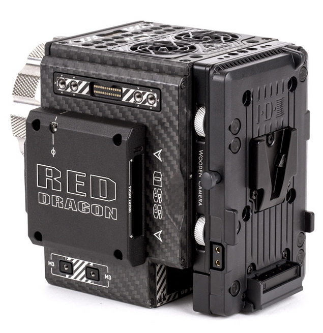 Cable-less-V-Mount Wooden Camera Cable-less