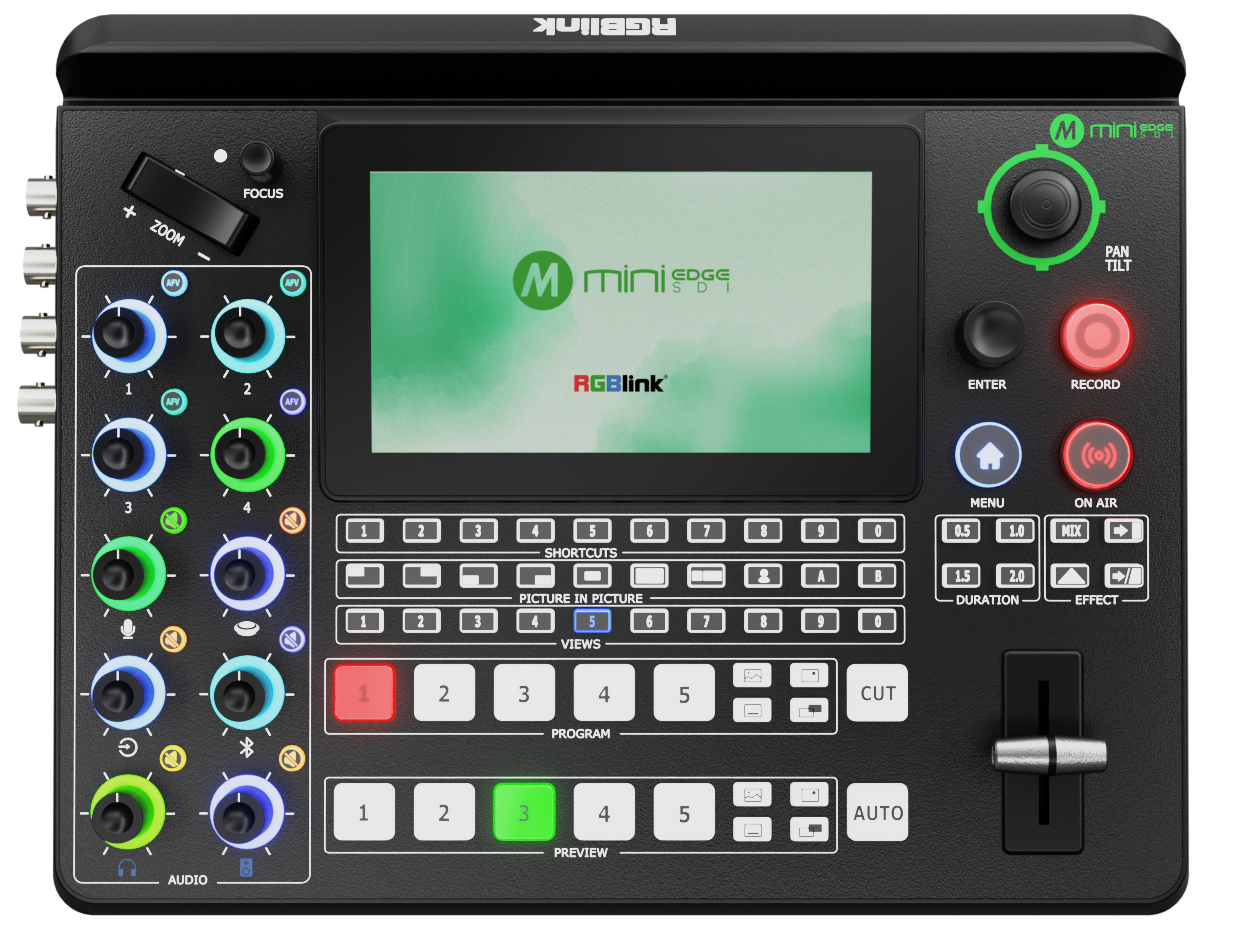 RGBlink Mini Edge SDI Production Mixer