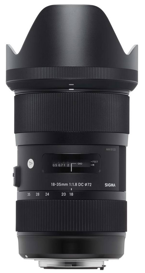 SIGMA 18-35mm F1.8 DC HSM