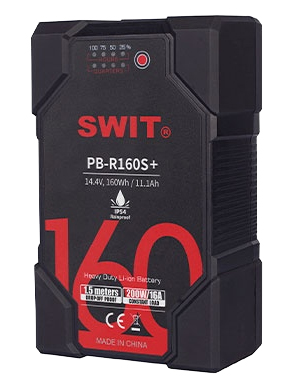 160Wh Heavy Duty IP54 Battery Pack