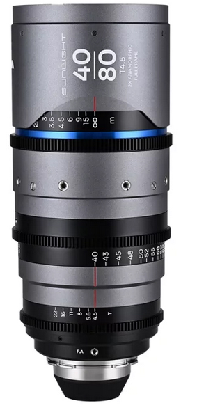 Laowa Sunlight 40-80mm T4.5 2x FF Anamorphic Zoom BLUE