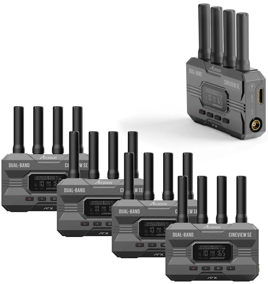 Accsoon Cineview SE COMBO (1xTX + 4x RX)