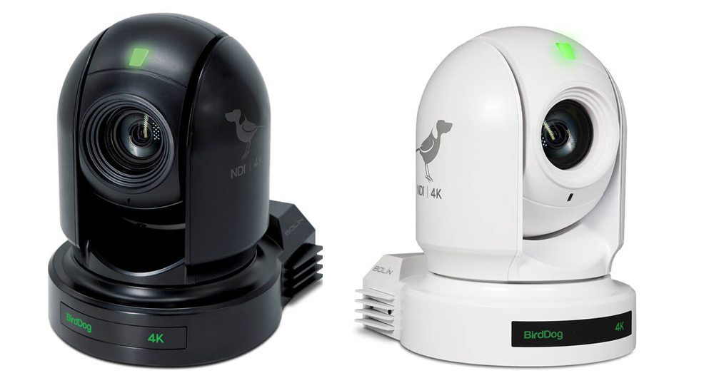 BirdDog Eyes P400 4K NDI PTZ Camera with Professional Level Colour Control