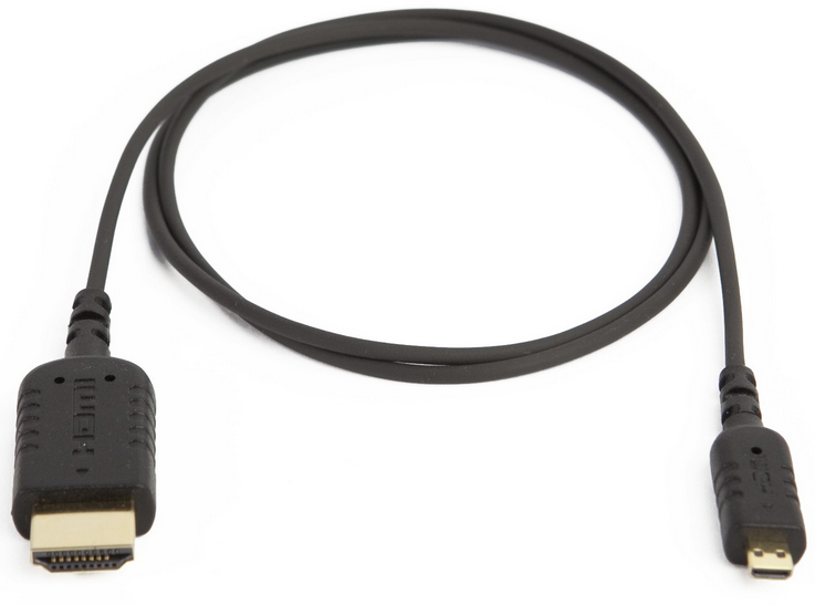 eXtraThin Micro HDMI HDMI Cable 80cm