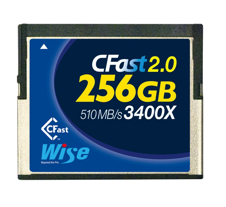 wide cfast 2.0 3400x 256gb