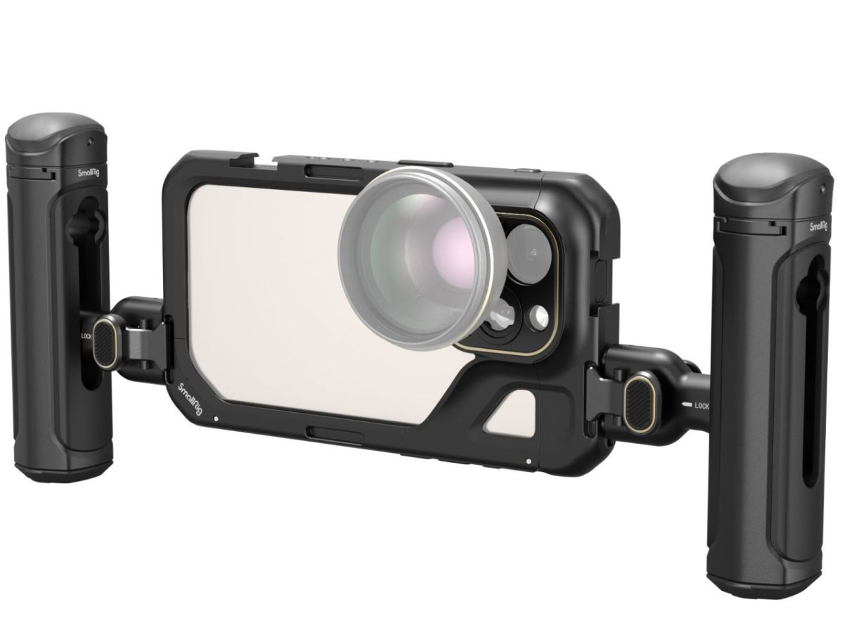 SmallRig Mobile Video Kit (Dual Handheld) for iPhone 15 Pro 4397