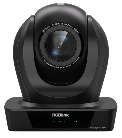 RGBlink 4K VUE NDI PTZ Camera 20x Optical Zoom