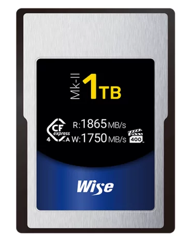 WISE CFexpress 4.0 Type A MkII Memory Card 1 TB