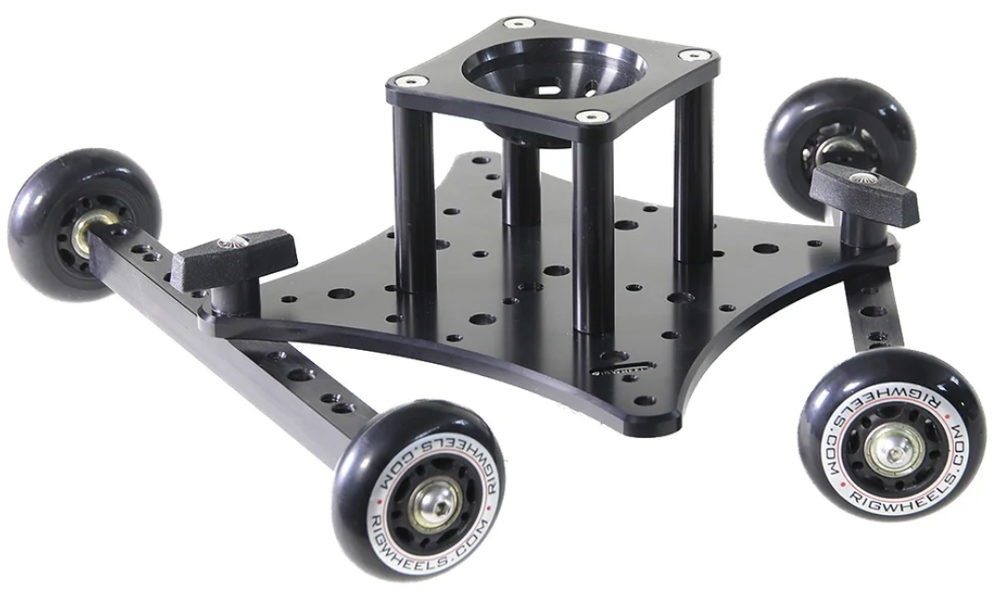 RigWheels RigSkate 2 Camera Skater Dolly (3" riser + 75mm bowl)