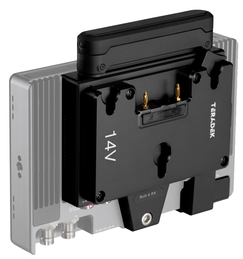 Teradek Bolt 6 Monitor Module 750 Int Ant RX Gold Mount