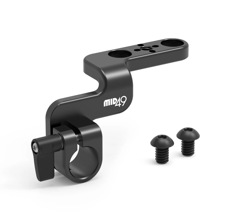 MID49 Sony FX5 XLR-H2 15mm Rod Clamp