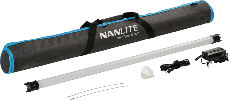 NANLITE Pavotube II 30C LED RGBWW Tube 1-Light Kit
