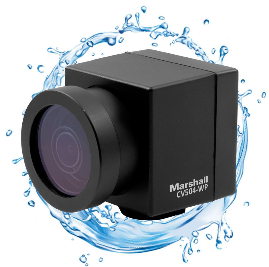 Marshall CV504-WP All-Weather Micro Camera (3GSDI)