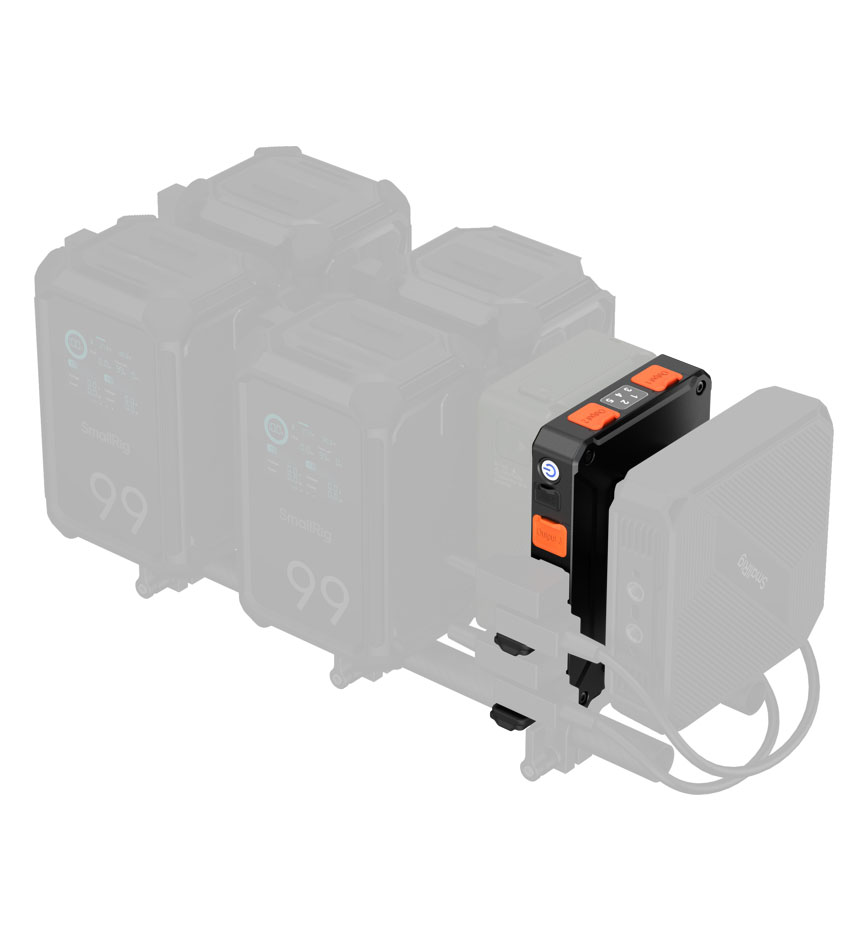 smallRig 5899 Intelligent V-Mount Battery Adapter Plate Compatible with Arca-Swiss