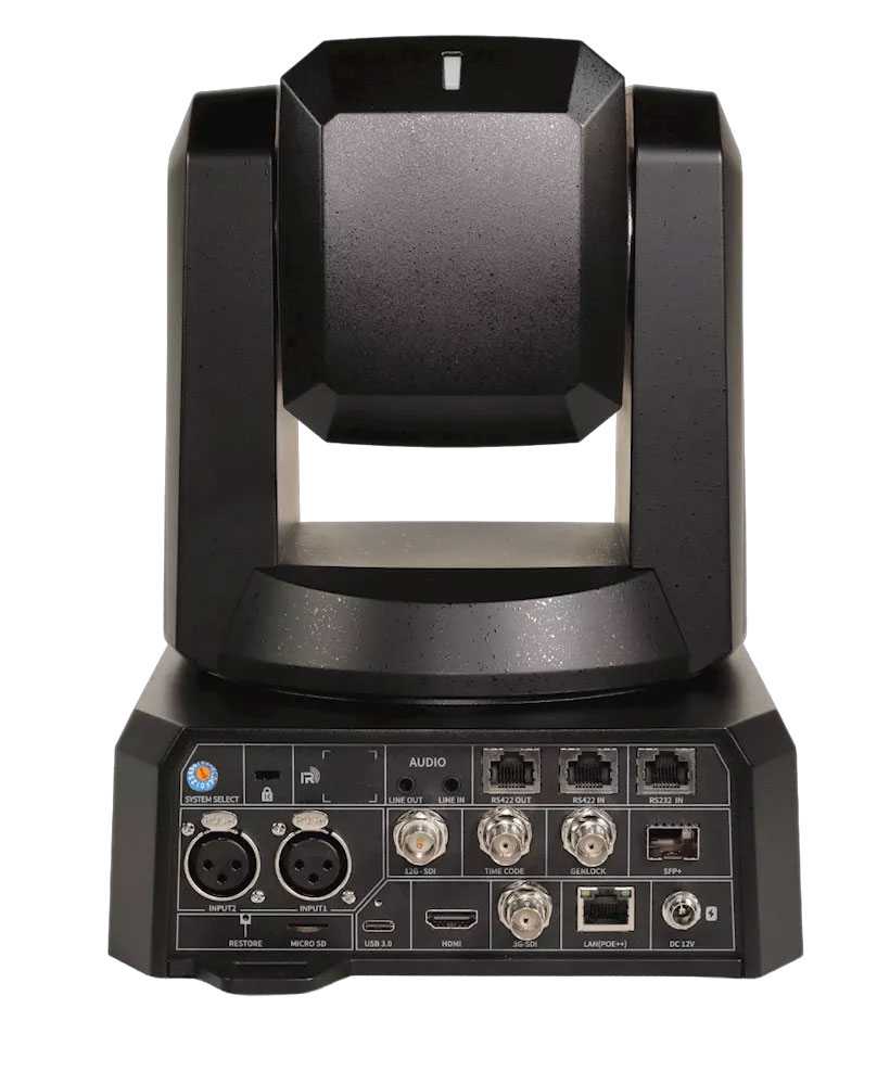 PTZOptics Rise 4K 20x Optical Zoom Broadcast PTZ Camera