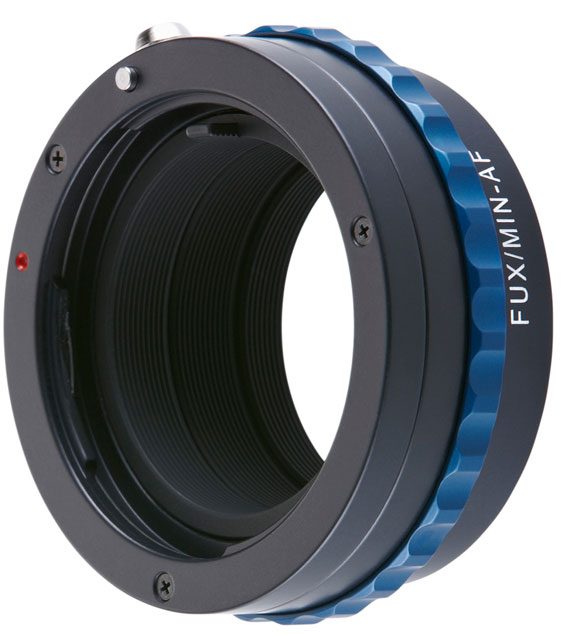 Novoflex Adapter Sony/Minolta lenses to Fujifilm X-mount cameras + aperture control