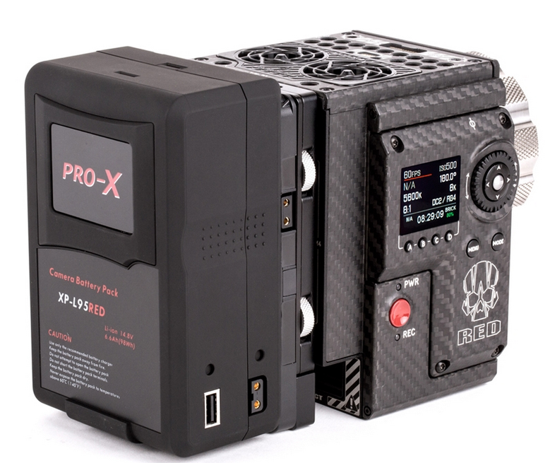 RED-Weapon-Epic-Weapon-Scarlet-Weapon-Raven-cable-less Cable-less V-Mount System