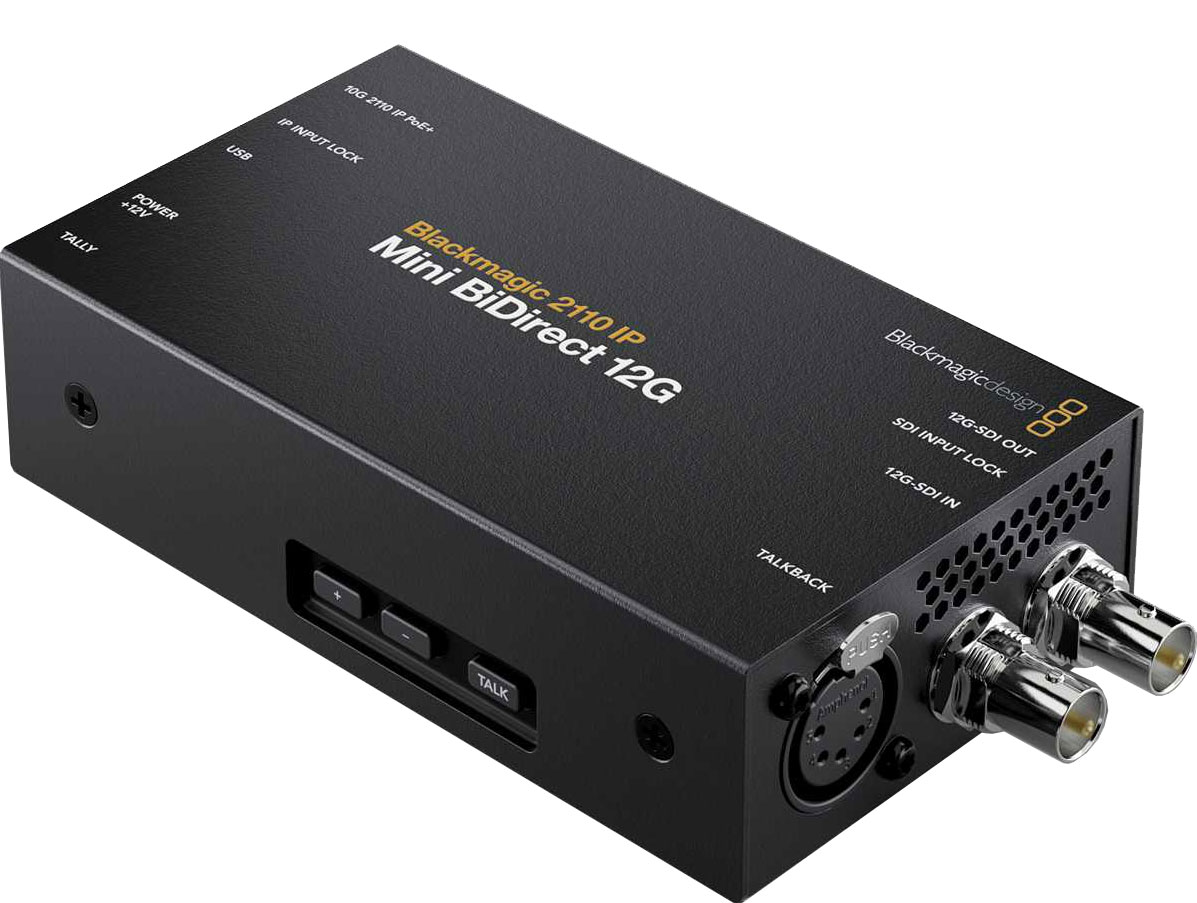 Blackmagic 2110 IP Mini BiDirect 12G Blackmagic 2110 IP Mini BiDirect 12G