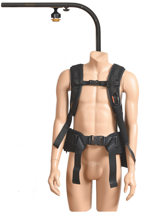 Easyrig 6 Vario Cinema vest Standard + extended arm (230mm/9in) Quick Release