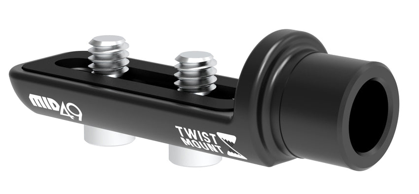 MID49 TWIST Mount Spud + L Bracket 1/4-20