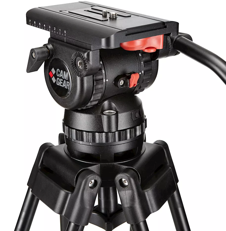 Camgear V15P Fluid Head (100mm Bowl)