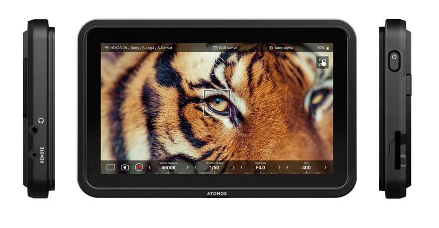 ATOMOS Shinobi 7 II 7-inch HDR touchscreen monitor
