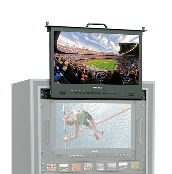 3G-SDI HDMI Pullout Rackmount Monitor