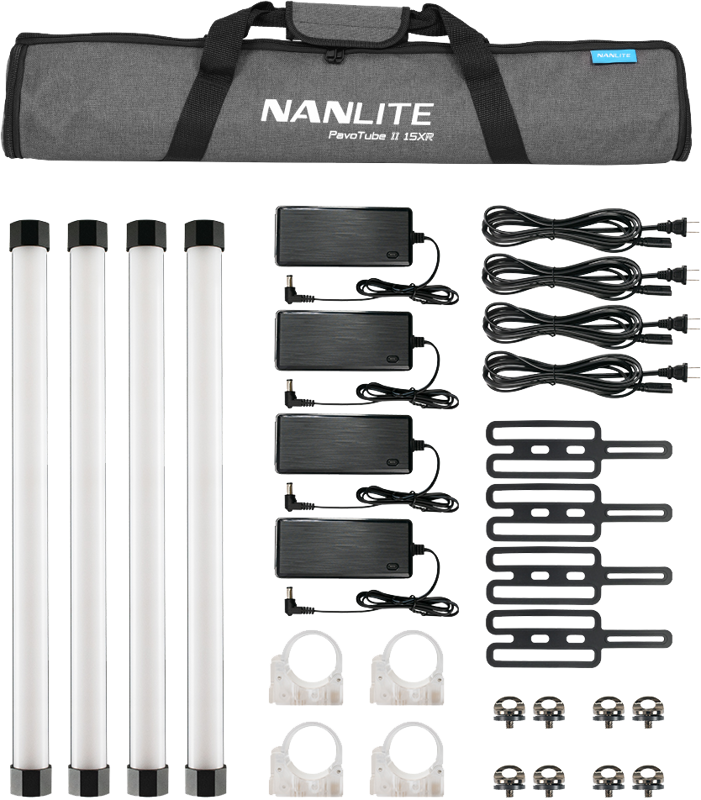 NANLITE PavoTube II 15XR 4KIT LED Tube Light 