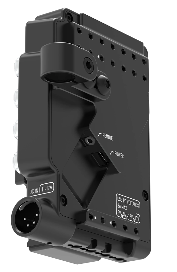 MID49 Power Distribution Box DB-15 (Sony FX5, V-Mount, Cage Mounted)