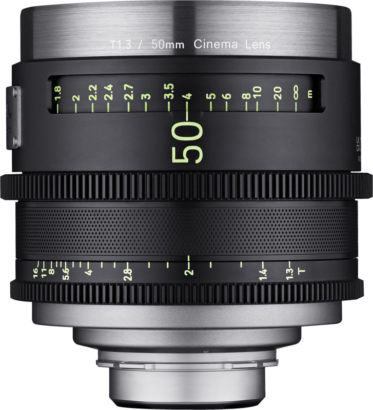 Xeen Meister 50mm T1.3 lens
