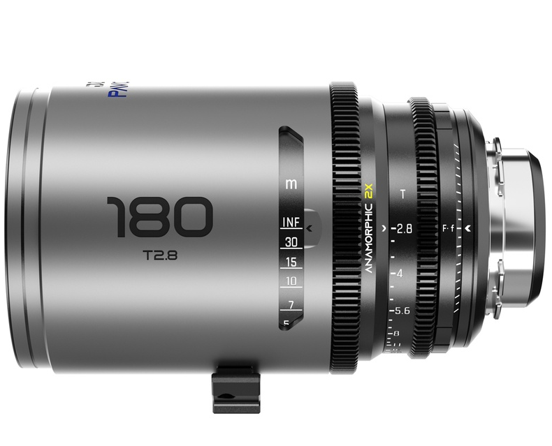 DZOFILM Pavo 2x Anamorphic 180mm T2.8 (PL/EF Mount) Blue Coating 