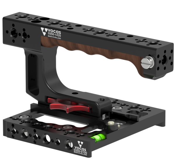Vocas top plate with top handle kit for RED RAPTOR camera