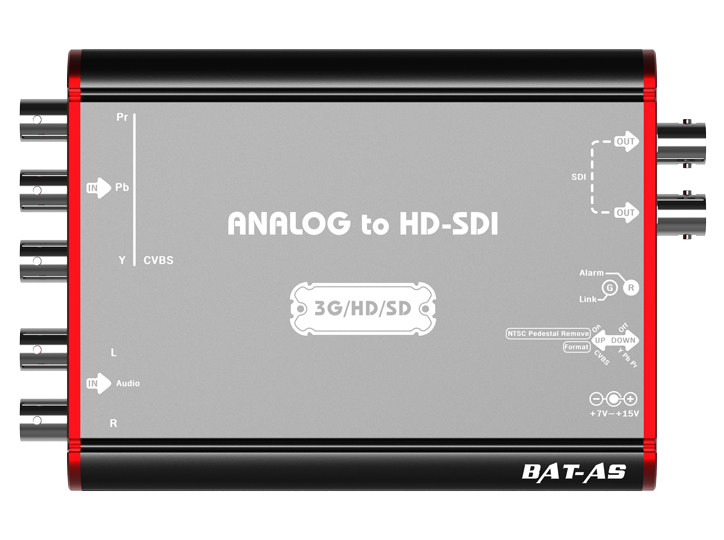 Analog to HD-SDI Mini Converter