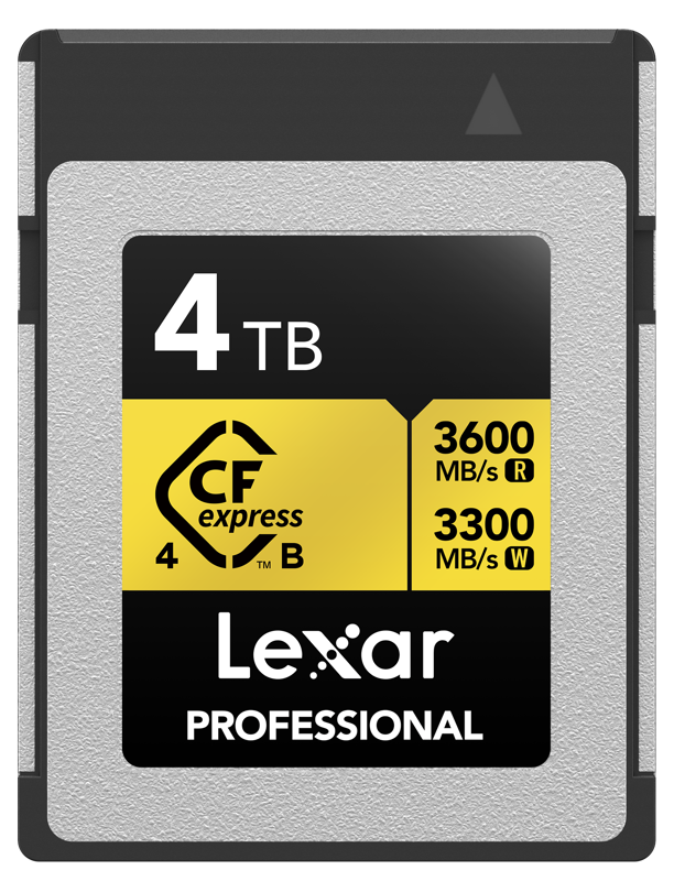 Lexar CFexpress PRO Type B GOLD 4.0 4TB