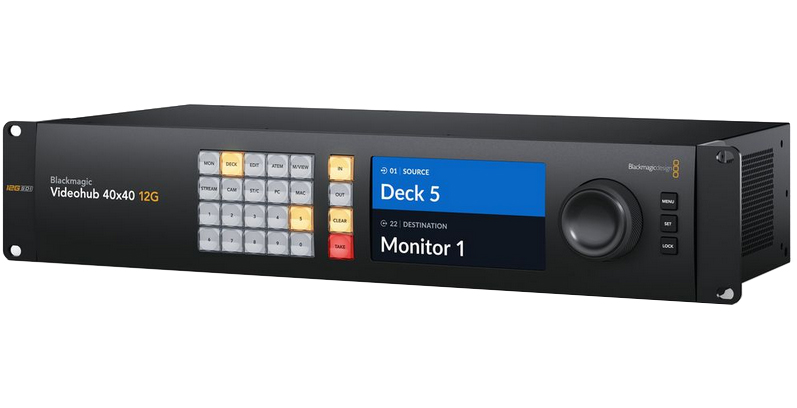 Blackmagic Videohub 40x40 12G