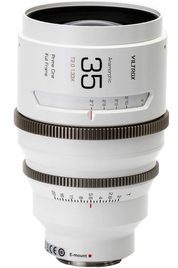 Viltrox EPIC Anamorphic lens 35mm T2.0 1.33 X E-Mount