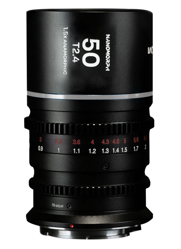 Laowa Nanomorph 1.5x 50mm E-Mount Silver VE5024SES