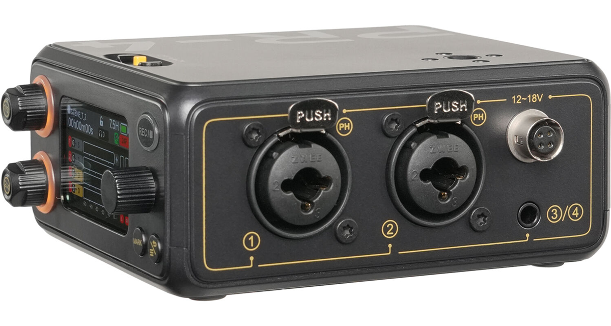 DEITY PR-4  4-Input 32-Bit Portable Field Recorder