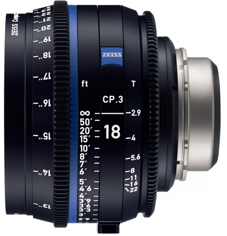 Zeiss Compact Prime CP.3 18mm/T2.9