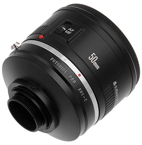 Canon EOS to C-Mount adapter