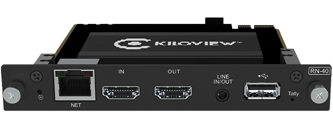 Kiloview RN-40 4Kp60 HDMI Full NDI Encodeing/Decoding
