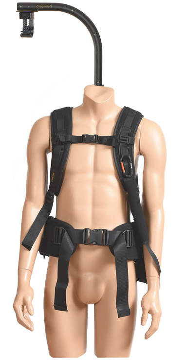 Easyrig 6 Vario Cinema vest Large + Standard. arm, Standard Hook