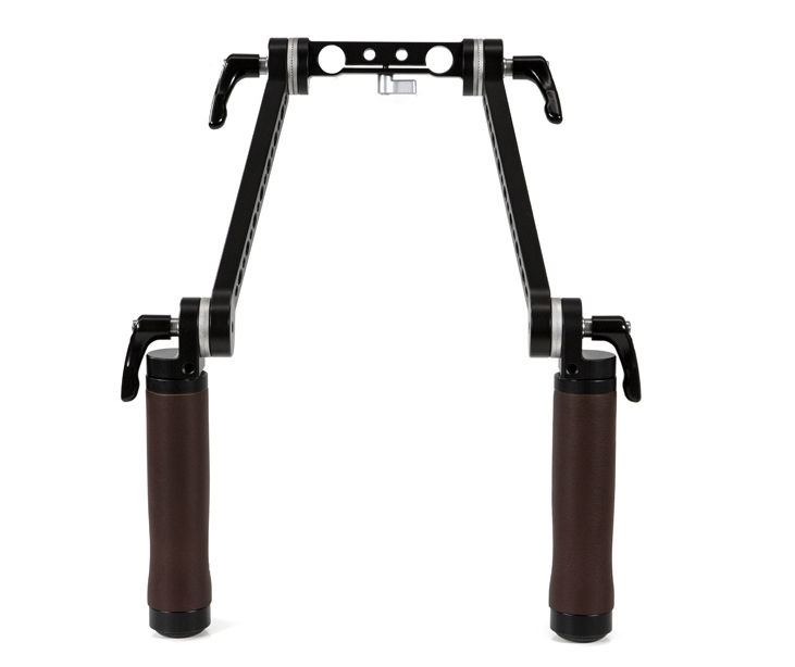 rosette-handle-kit wooden camera rosette handle kit brown leather