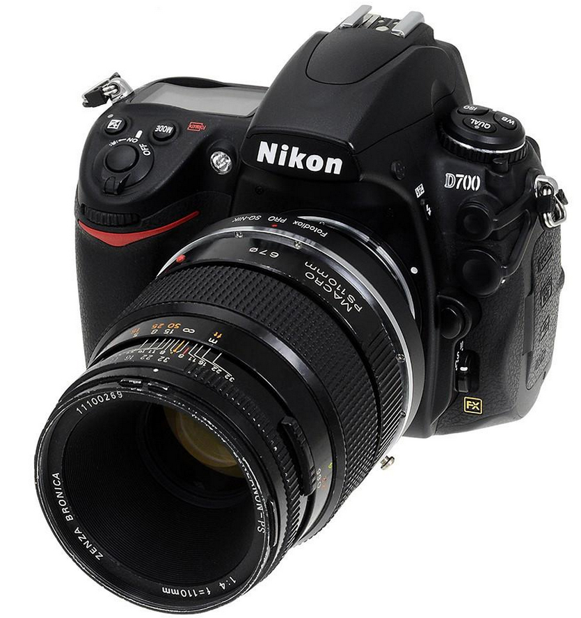 fotodiox pro Adapter Bronica SQ Nikon F