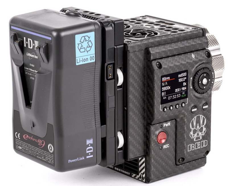 wooden-camera-Cable-less-V-Mount-system Red Weapon Epic-W Scarlet-W Raven system