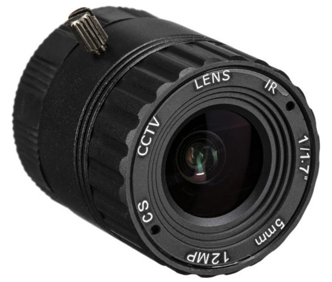 12MP 5.0mm 4K Fixed CS Lens
