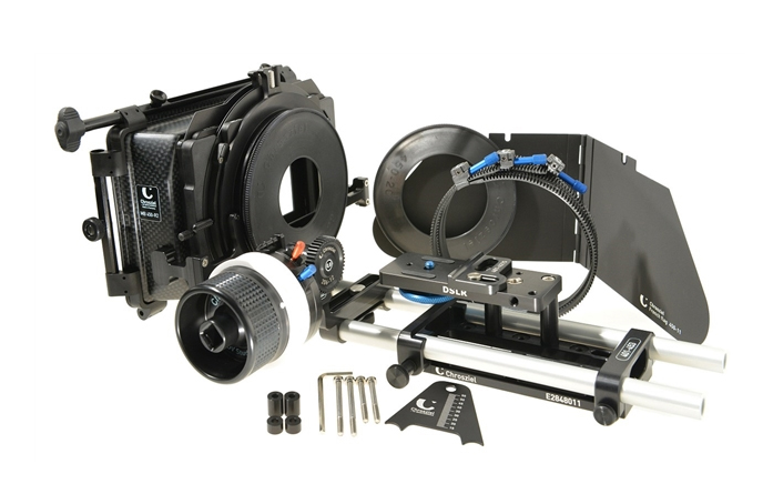 chrosziel dslr 2 kit matte box + follow focus