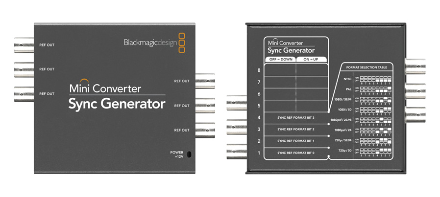 Blackmagic Mini Converter Sync Generator