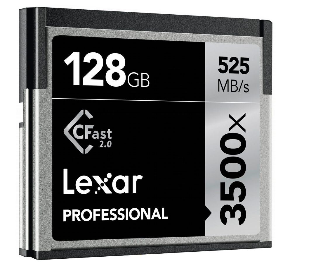 lexar cfast 2.0 128gb 3500x professional