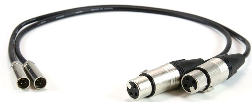 Blackmagic Video Assist Mini XLR Cables